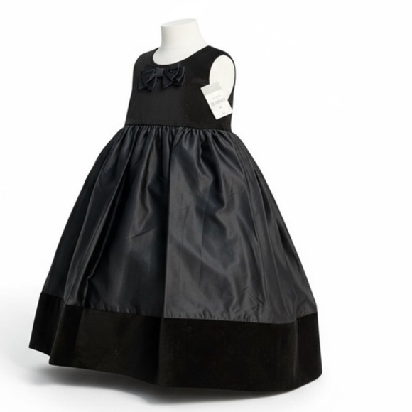 Carter's Other - Carter's  Special Occasion Black Sleeveless Velveteen Sz 6 NWT